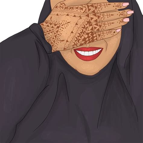 Pin On Hijab Illustration رسومات الحجاب