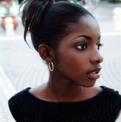 Beautiful Black Female Profile Female Profile Female Head Woman Face