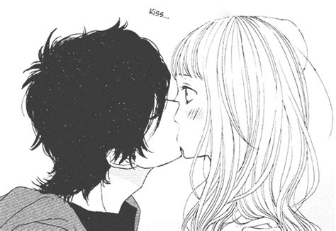 ☸ Anime Couple Kiss Anime Love Manga Anime