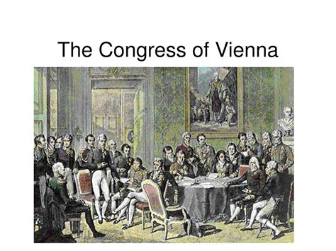 Ppt The Congress Of Vienna Powerpoint Presentation Free Download