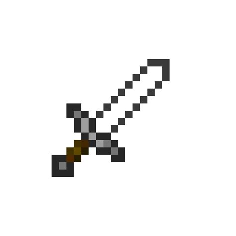 Iron Minecraft Sword