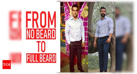 get rid of the patchy or no beard with this beard vitalizer times of india