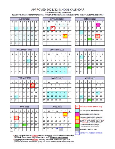 2020 And 2021 School Calendar Long Island