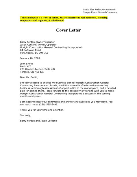 Business Proposal Cover Letter Examples Format Sample Examples