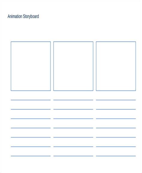 36 Free Storyboard Templates For Basic Visual And Dig