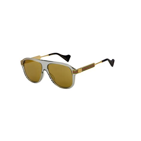 gucci men s and women s acetate sunglasses gg0587s