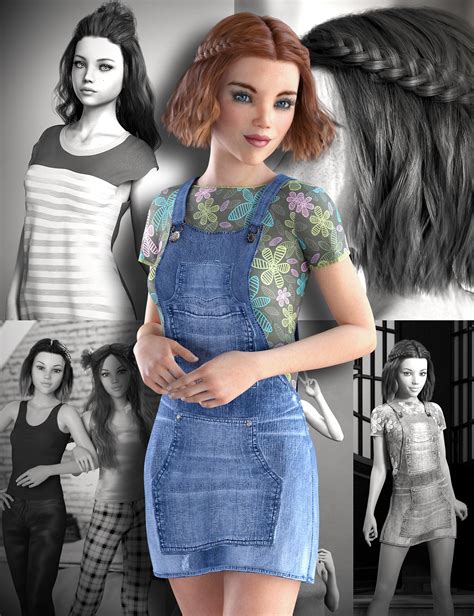 Teen Josie 8 Starter Bundle Daz 3d