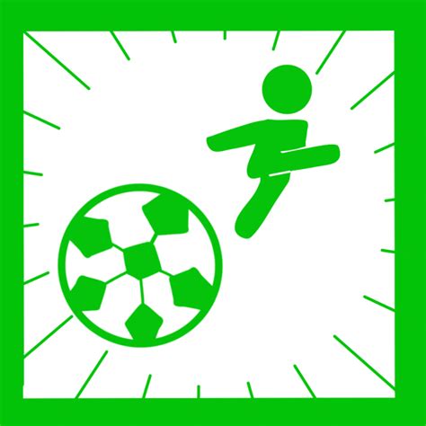 サッカーシュートアイコン | 無料イラスト素材｜素材ラボ