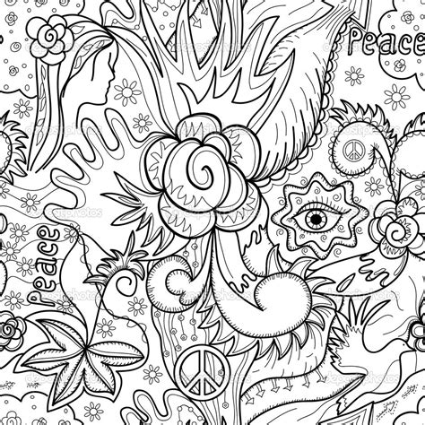 Adult Abstract Colouring Pages