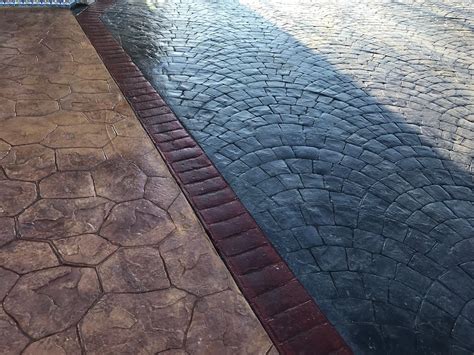 Different Types Of Stamped Concrete Patterns Moheit Concrete