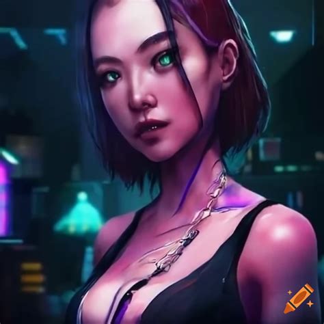 Cyberpunk Female Characters In Futuristic Thailand On Craiyon