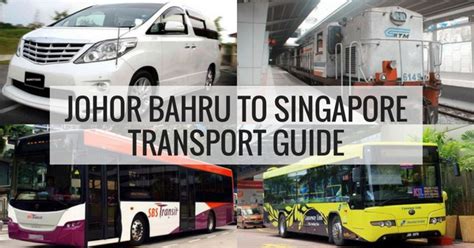 Traveling to johor bahru from singapore is now easier and quicker when you plan your journey via train. 4 Simple Ways: How To Go To Singapore From Johor Bahru