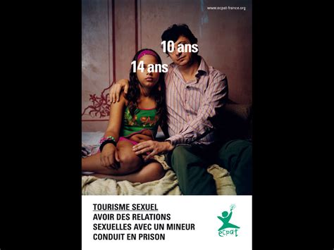 Agir Contre Lexploitation Sexuelle Des Enfants Print Ecpat Agence Betc Paris