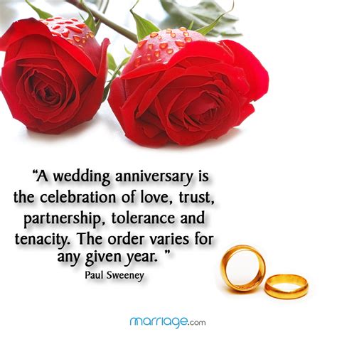 A Wedding Anniversary Is The Celebration Marriage Quotes