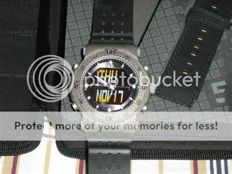 5 11 hrt titanium watch