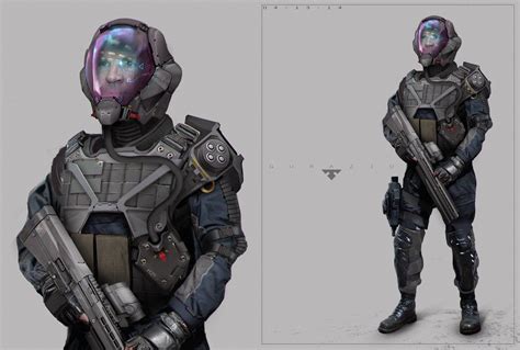 Sifi Soldier Design By Drzoidberg96 On Deviantart Armor Concept Sci