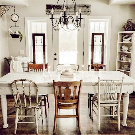 We Love These Mismatched Dining Chairs From Farmhousefor8 Their