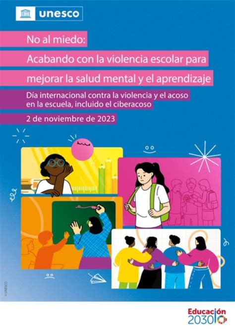 D A Internacional Contra La Violencia Y El Acoso Escolar Injuve