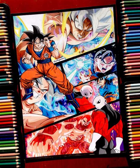To keep his promise to cabba, vegeta broke since vegeta had encountered with goku in the dragon ball z and later in the various arcs, he witnessed his passion to become stronger which. 🔱 Artegavino: Dragon Ball Super - Goku vs Jiren 🔱 | •Arte ...