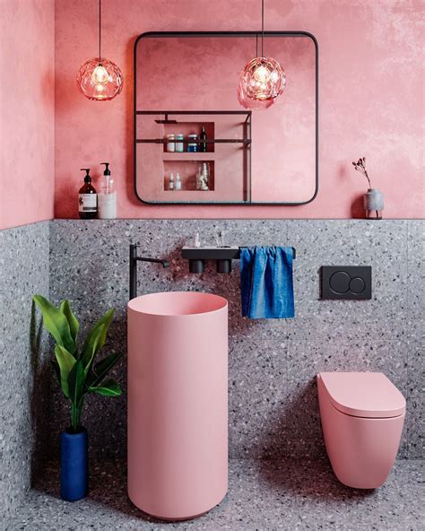 Pink Bathrooms With Tips Photos And Accessories To Help You Decorate Yours Pink Bathroom