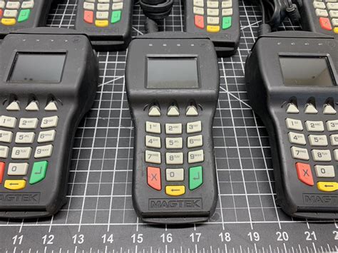 Lot Of 8 Magtek 30056005 Credit Card Processing Reader Terminal