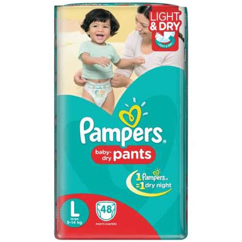 Pampers Baby Dry Pants L 9 14kg 46pcs Paikari Bazaar