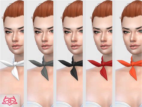 The Sims Resource Neckerchief Necklace