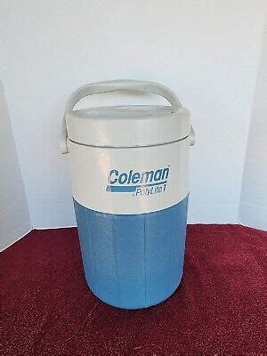 Vintage Gallon Coleman Polylite Water Jug Flip Top Spout