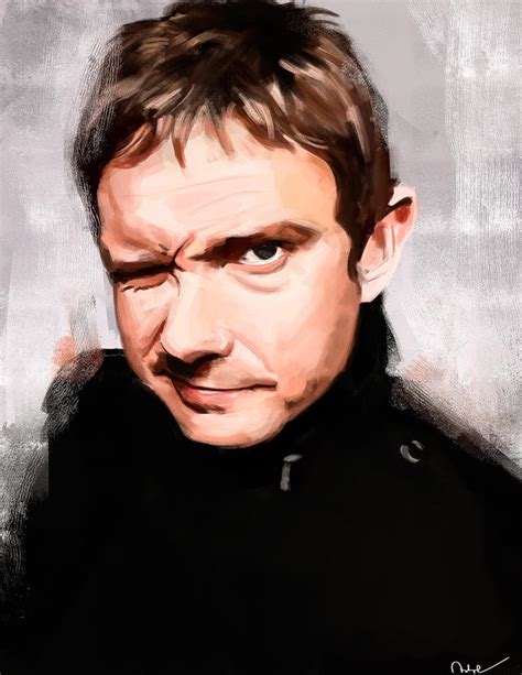 Martin Freeman Study By Wisesnailart On Deviantart