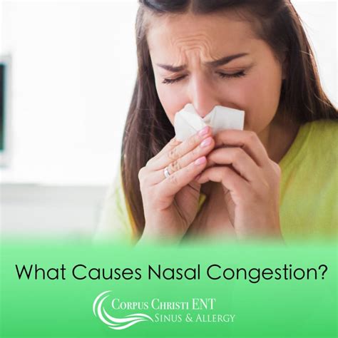What Causes Nasal Congestion Corpus Christi Ent Sinus And Allergy