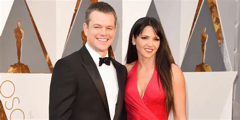 Dec 09 Matt Damon Star Of Bourne Married Argentine Born Luciana