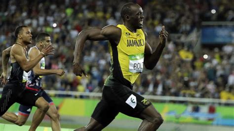 Usain Bolt Sprints Into History In Rio Video Abc News