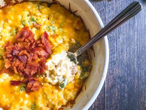 This Jalapeño Corn Dip With Bacon Is An Easy And Tasty Dish To Serve At