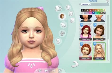 Sweet Curls For Toddlers At My Stuff Sims 4 Updates