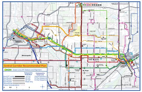 Metro Transit Tweaks Planned Central Corridor Bus Routes Streetsmn