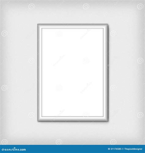 Blank Empty White Frame Royalty Free Stock Photo Image 31176585