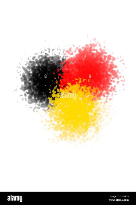 National Colors Of Germany Stock Photo Alamy