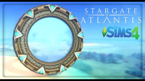 Stargate Atlantis Portal Nocc Speed Build Sims 4 Youtube