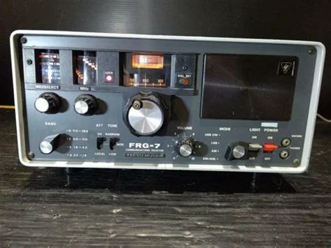 Yaesu Musen Frg Bcl Shortwave Ham Radio Communications Receiver Japan