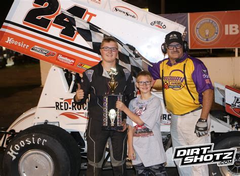 Brown Conquers Tri State Late Models At I 90 Speedway Thram Gets First Win In Imca Sprints