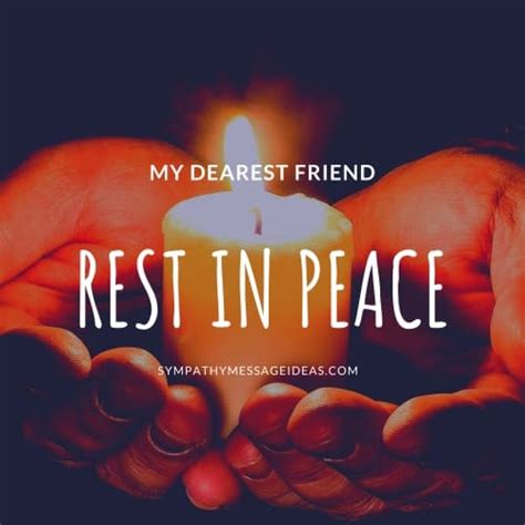 Rest In Peace Quotes For Friend At Best Quotes