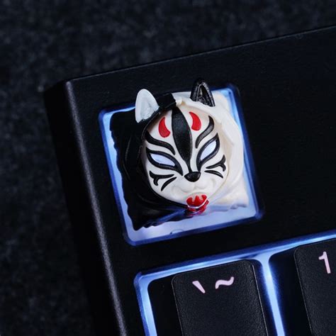 Kitsune Is A Fox Ninja Character Keycap Compatible For Cherry Mx