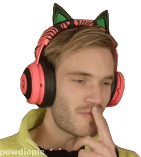Download Pewdiepie Sticker Full Size Png Image Pngkit
