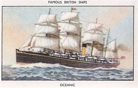 White Star Line The Oceanic Class Of Liners 1871