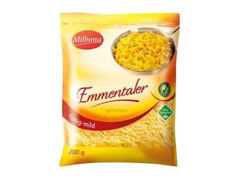 Ser emmentaler w najniższej cenie w gazetkach lidla. Emmentaler, gerieben von Lidl ansehen!