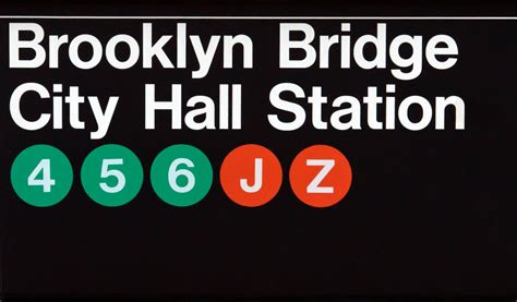 Brooklyn Subway Sign Diseño Gráfico Logo Tipográfico Tipografía