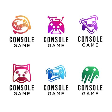 Premium Vector Set Of Game Console Logo