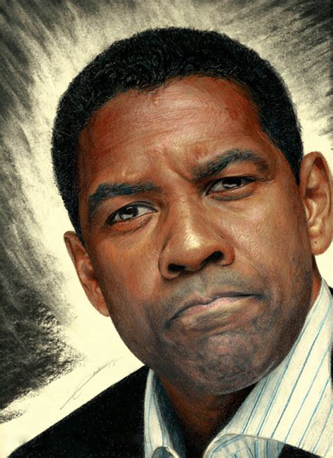 Actor denzel washington has earned popular and critical acclaim for his roles in an array of feature films, including 'glory,' 'malcolm x,' 'training day' and 'fences.' denzel washington first studied journalism at fordham university but then discovered an interest in acting. Denzel Washington Drawing, Pencil, Sketch, Colorful, Realistic Art Images | Drawing Skill