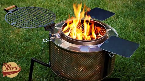 This is an appliance that will allow you to enjoy the incomparable grilled food taste right inside your home with practically no smoke. Building a Fire Pit / Grill from Scrap materials ...