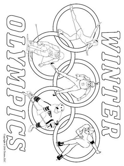 Olympic Games Coloring Pages